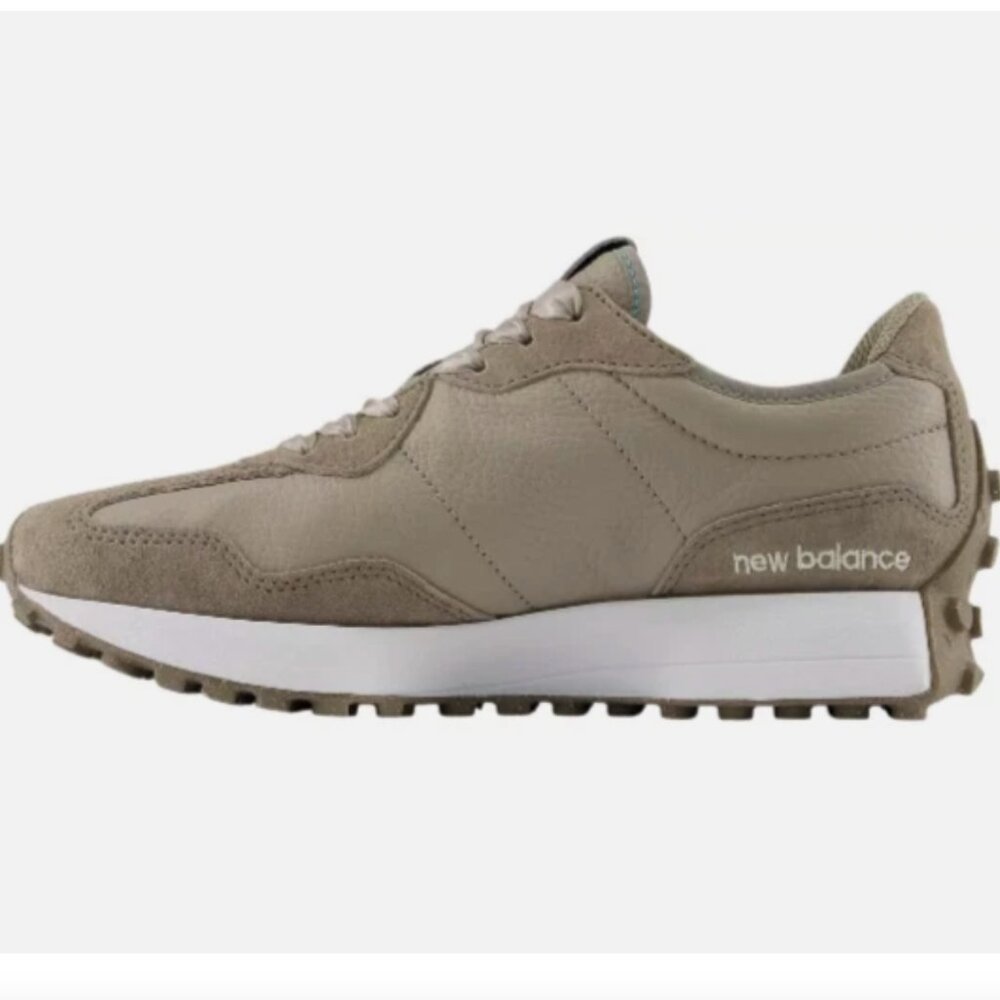 New Balance 327 LIMITED EDITION 2026 Womens Sneaker Shoes LEATHER Taupe size 9.5 - Picture 6 of 9